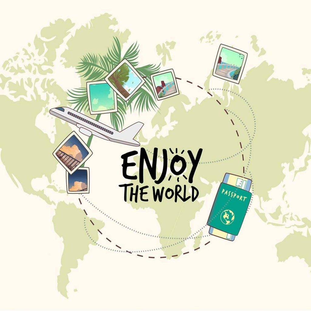 viagem ao redor do mundo